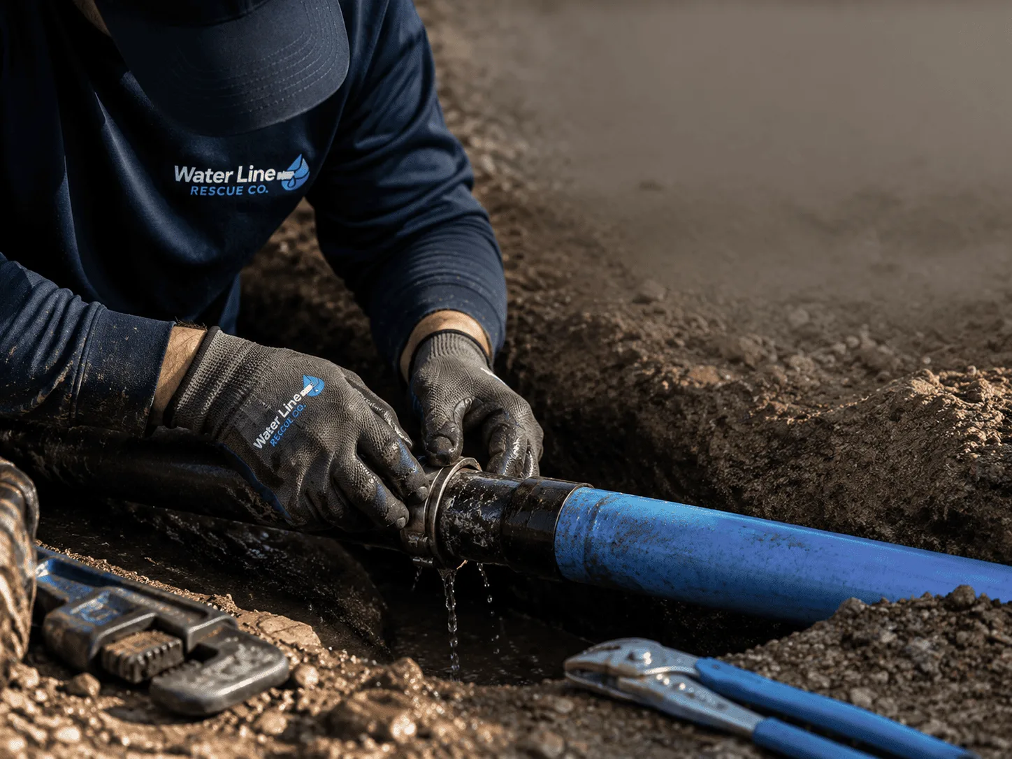 Why choose Water Line Repair in Courtland, KS